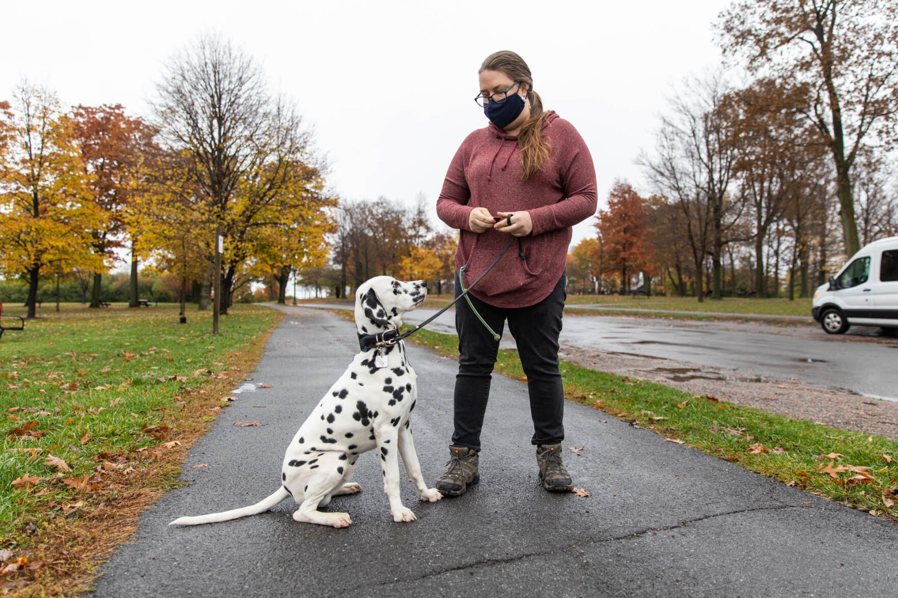 ‘This is his happy ending’ Dog held for weeks at JFK airport finally joins Watertown owners